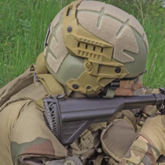 Les tissus 3D utilise une technologie de tissage 3D brevetée | Grande formabilité, idéal pour des casques de protections militaire NIJ IIIA