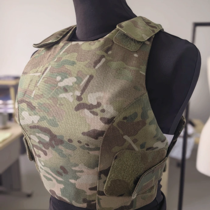 Les tissus 3D utilise une technologie de tissage 3D brevetée | application gilet pare-balles féminins et masculins